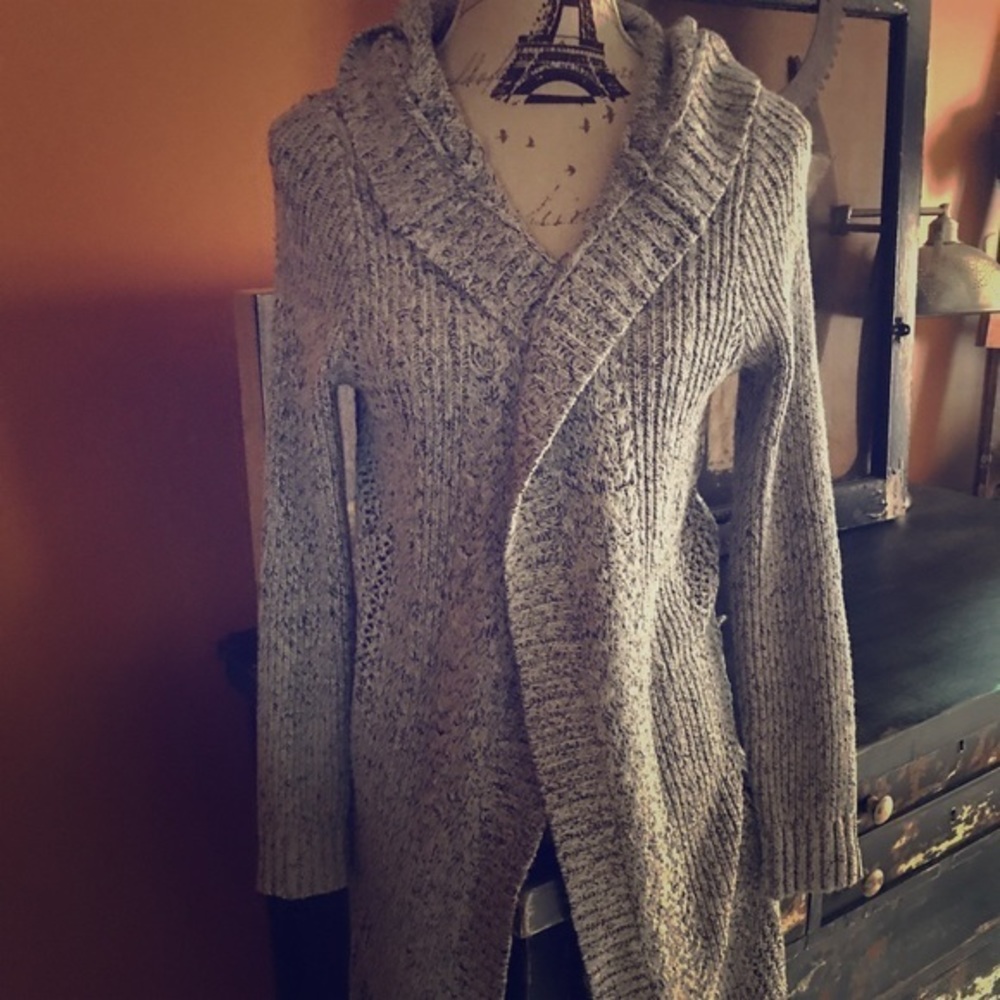 NWT Silver Jeans Oversized Cardigan Sweater S & M